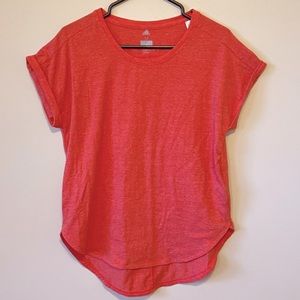 Adidas Climalite Curved Hem Tee